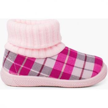 Pisamonas Zapatillas de Casa Bota Con Cuello Tipo Calcetín de Lana para Niños