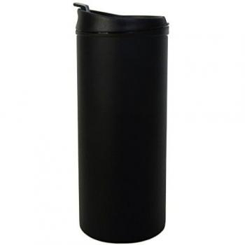 Laroom Termo, Acero Inoxidable, Negro
