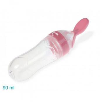 Cuchara Dispensadora Kiokids 90ML Rosa +4m