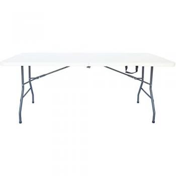 Mesa de jardín plegable Foldy - 180 x 74 x 74 cm - Blanca