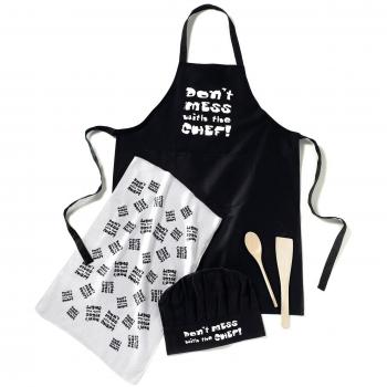 Cooksmart - Juego de accesorios de cocinero, modelo Don't Mess With The Chef