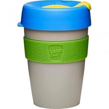 KeepCup 12 oz mediana Polipropileno N.5 Jarra de viaje,gris, verde, azul