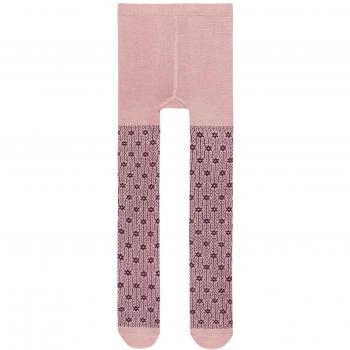 NAME IT - Medias - para bebé niña Woodroseaopflowers 86 cm-92 cm