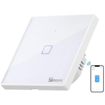 Interruptor Inteligente WiFi + RF 433 MHz Sonoff T2 EU TX (1 Canal) Control Remoto con Alexa y Google Home