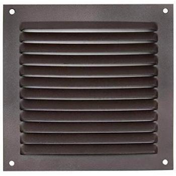 WOLFPACK LINEA PROFESIONAL 2530010 Rejilla Ventilación Atornillar 15x15 cm. Aluminio Color Marrón