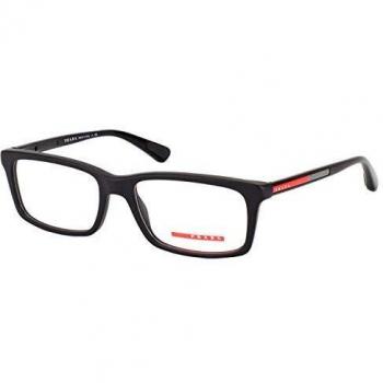 Prada Linea Rossa 0PS 02CV, Monturas de Gafas para Hombre, Negro