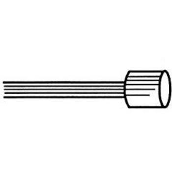 V PARTS - 170 : Cable sirga sierga gas Vespa 1800 mm