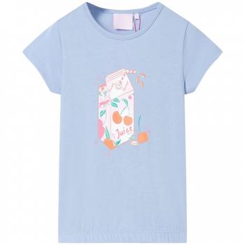Camiseta infantil azul 128