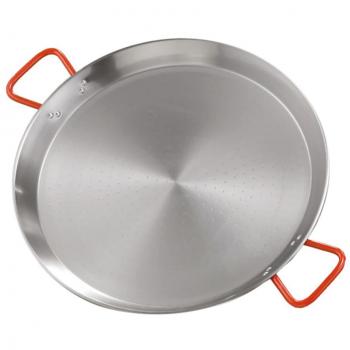 Paellera Valenciana Pulida de 130 cm para 200 Raciones.