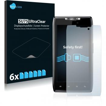 savvies Protector Pantalla Compatible con Motorola RAZR 1 XT910