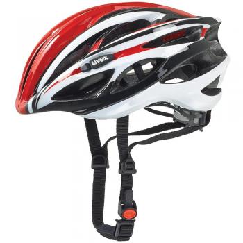 Uvex Race 2 - Casco de ciclismo, color verde / blanco / negro