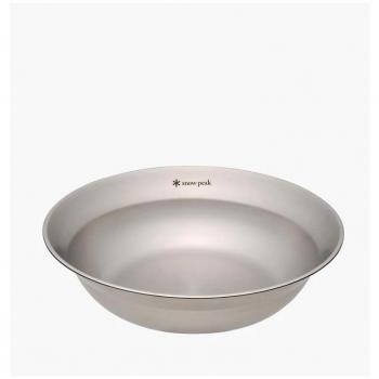 Snow Peak Stainless Steel Large Bowl Tableware Set