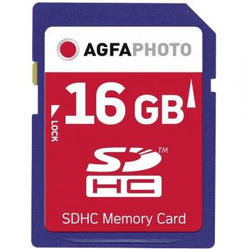 AgfaPhoto - Tarjeta de memoria SDHC de 16 GB