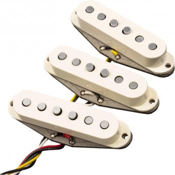 Fender Vintera '60s Modified Stratocaster Pickup Set, Aged White, Set of 3
