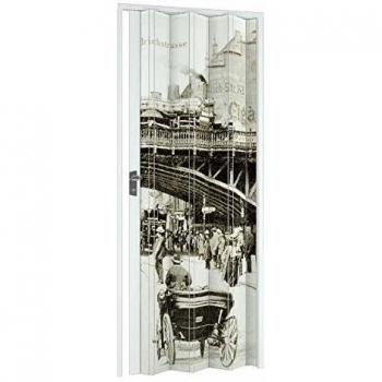 Puerta Plegable de Interior de PVC Vintage 102x214 cm Modelo Vera
