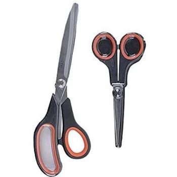 Tactix Pack 2 Tijeras Multiusos Profesionales 27,5cm y 14cm