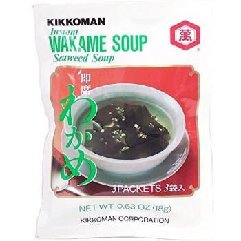 Sopa instantÃ¡nea miso con alga wakame Kikkoman