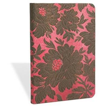 Libreta Rayada Paperblanks Black Dahlia Mini - Colección Chic & Satin con Goma y Bolsillo Interior Tapa Dura