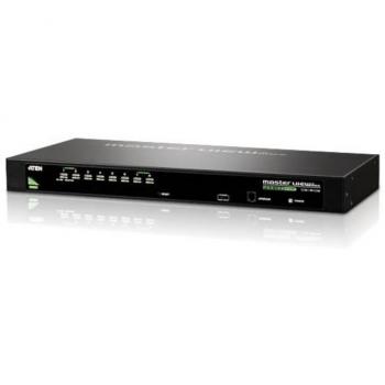 ATEN - CS1308 interruptor KVM Montaje en rack Negro