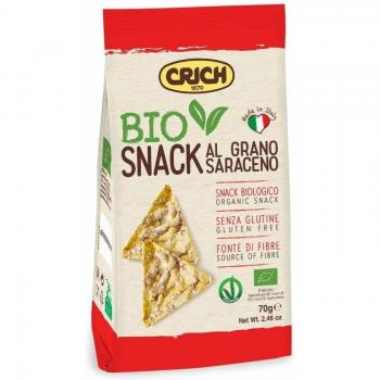 Crich Snacks de Trigo Sarraceno 70 Gramos - Aperitivos y frutos secos, bio, 70 gramos