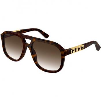 Gucci Unisex Pilot Sunglasses GG1188S 003 Multi-Color 58MM