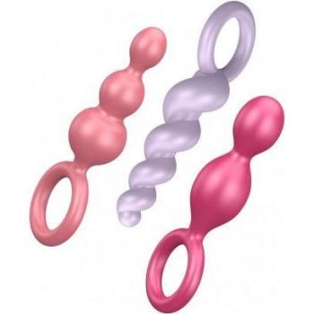Satisfyer Booty Call Anal Plug Set Multicolour 3 Pieces