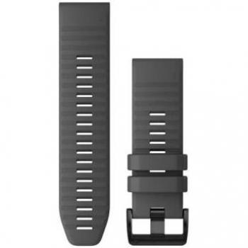 Garmin QuickFit 26mm Slate Gray Silicone Watch Band for Select Garmin Smartwatches