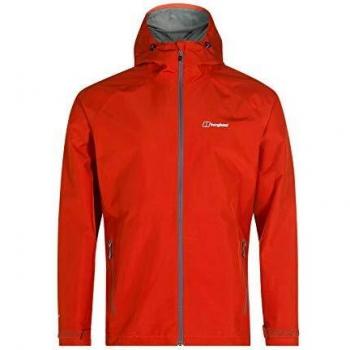 Berghaus Paclite 2 Chaqueta Entallada Impermeable, Hombre, Ketchup, XS