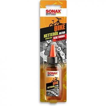 Aceite de Cadena SONAX Ultra 50ml - Lubricante Silicona, Resistente al Agua y Suciedad, Sin Disolventes