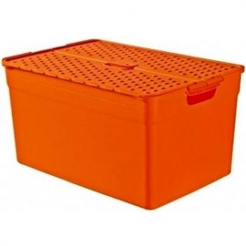 Curver M273908 - Caja pixxel 30 litros naranja
