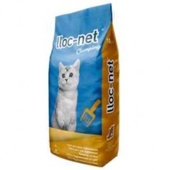 Arena para Gatos Lloc Net Aglomerante Sin Olor de 10 Litros