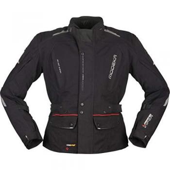 Chaqueta textil para motocicletas Modeka Viper LT Negra