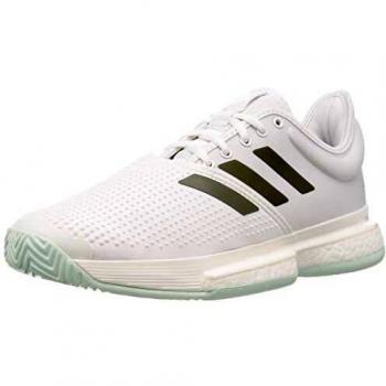 Adidas SoleCourt M, Zapatillas Tenis Hombre, Verde FTWR White Legacy Green Green