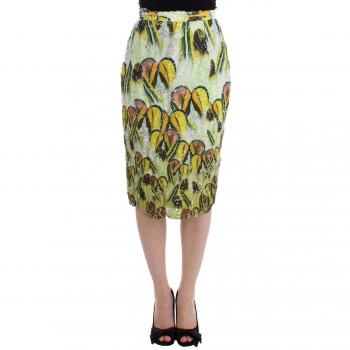 Lanre Da Silva Ajayi Multicolor Organza Pencil Skirt - S