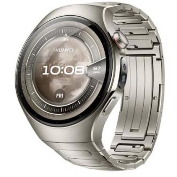 Huawei WATCH 5 Smartwatch 46mm Titanio Aeroespacial eSIM Bluetooth GPS AMOLED 1.5 Compatible con iOS y Android