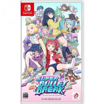 Super Bullet Break - Juego Físico de Estrategia para Nintendo Switch con PEGI 12 y Adhesivo Incluido