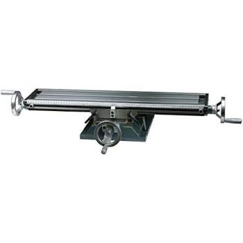 Mesa de coordenadas OPTIMUM 3356600 KT210, características: mesa de trabajo para mecanizado con precisión, superficie de trabajo plana, escala en milímetros, construcción robusta y duradera, adecuada para uso industrial y talleres, permite la
