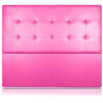 Cabecero Atenea Tapizado en Polipiel Rosa 100x120cm - Altura 120cm