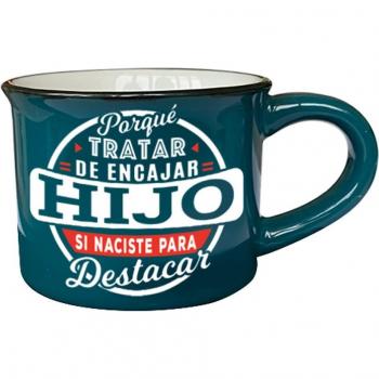 Taza de café espresso personalizada Hijo de History&Heraldry