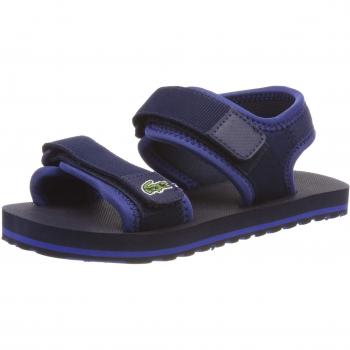 Lacoste Sol 119 1 Cuc, Sandalias de Punta Descubierta Unisex Niños, Azul