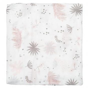 Bimbi Muselina Bambú 120X120 564 Floral 381 01 - Paños de muselina, unisex