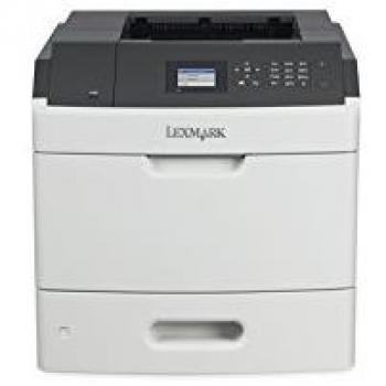 Lexmark MS710dn 1200 x 1200DPI A4 Negro, Color blanco - Impresora láser
