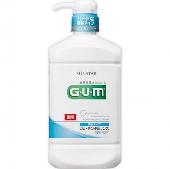 Sunstar G.U.M. Refreshing Type Gum Dental Rinse 960ml - Periodontal Disease Prevention Mouthwash