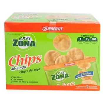 Enerzona Chips Soja Clasico - 100 gr