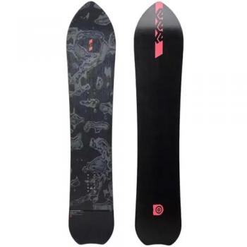 K2 Niseko Pleasures U 156 - Tabla de snowboard para hombre, talla 156, color gris