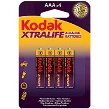 Kodak CAT30951990 - Pack de 4 Pilas alkalinas LR 03 AAA