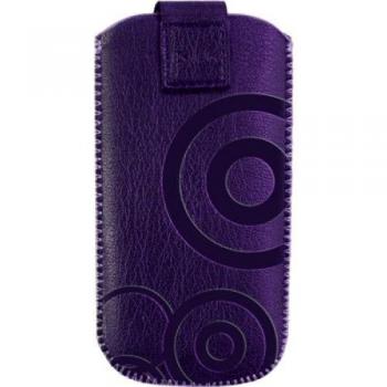 4-Ok KUPWL3 - Funda tamaño T3 con diseño de ondas, color lila