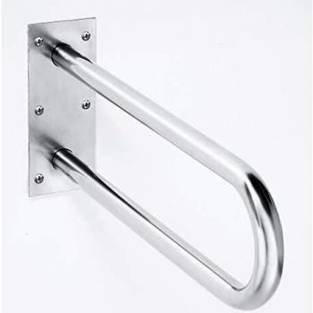 Barra de apoyo en forma U HELP de acero inoxidable - 90x25x10 cm - Bemeta