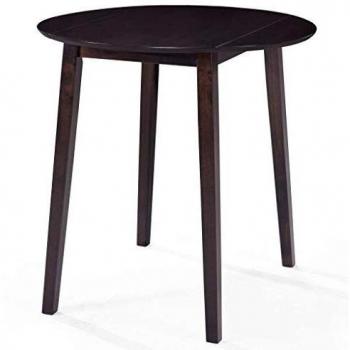 vidaXL Mesa Bar 90x91 cm Madera Marrón Mesita Mesilla Mueble Auxiliar Comedor
