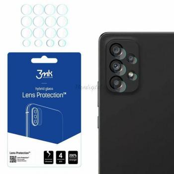 Protector de Lente 3MK para Samsung Galaxy A53 5G - Pack de 4 unidades, Vidrio Templado 7H
